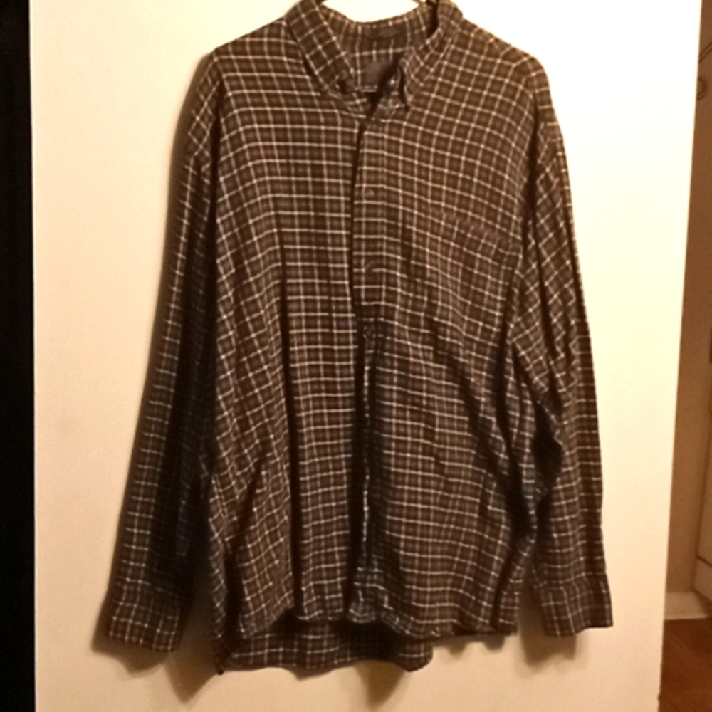 Men's Bay Area Traders Long Sleeve Flannel Shirt Size XL
